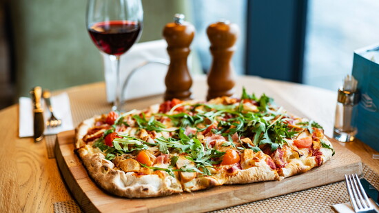 Flatbread the father of pizza was rectangular