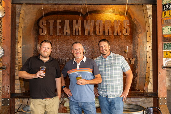 Sean Clark, Kris Oyler and Joel Hayes