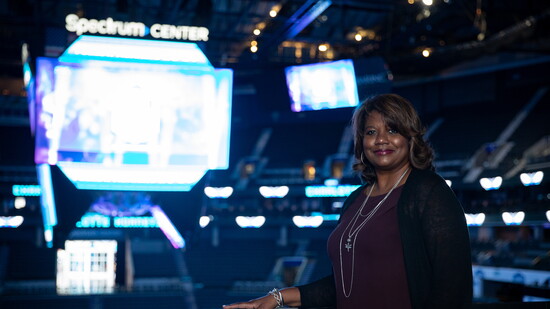 Donna Julian, Chief Venues Officer for Hornets Sports & Entertainment 