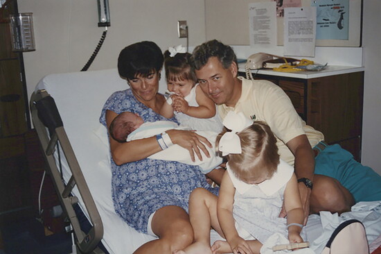 DeeDee Dalrymple in early motherhood