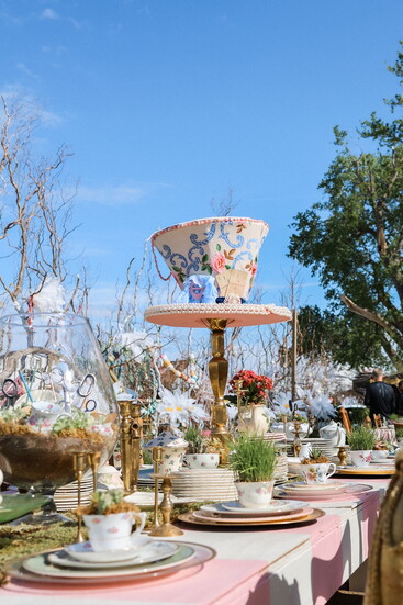 Junkstock featured its “Alice in Wonderland” theme in spring 2024.