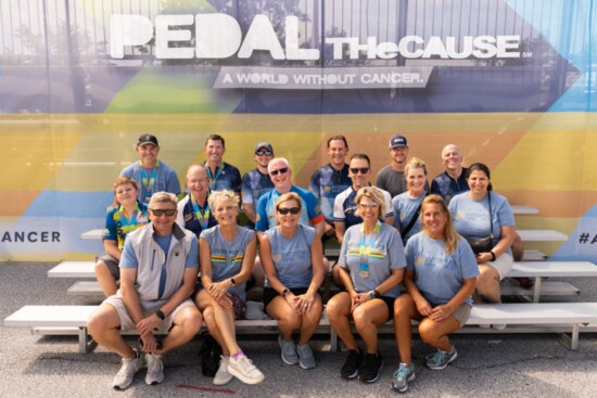 Enterprise Bank & Trust Pedal The Cause Team