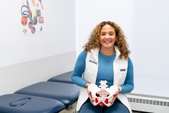 Lauren Cummins a physical therapist at FYZICAL Therapy & Balance Centers in West Hartford.