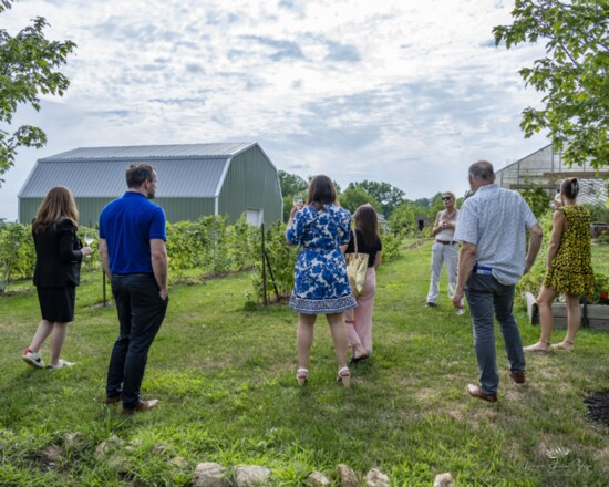 The City Lifestyle team exploring the farm-to-table Restaurant experience