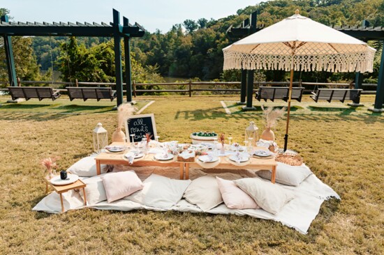 Gather Picnic Co. is a local Atlanta rental company that delivers, installs, and strikes your perfect pop up picnic.