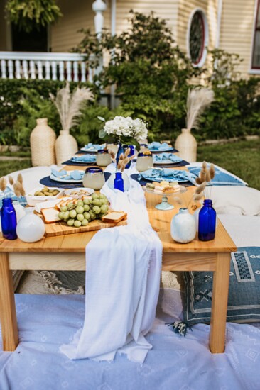 From tables and cushions to décor and flowers, Gather Picnic Co. will create the perfect picnic whether it’s a romantic dinner for two or family reunion.