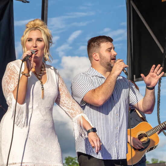 The Springs perform during the Live Love Nashville Hendersonville Hometown Jam on Jun. 12.