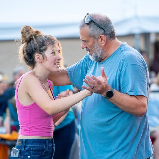 Dancers enjoy the night during the Live Love Nashville concert on Jun. 12.