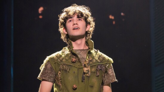 Nolan as Peter Pan