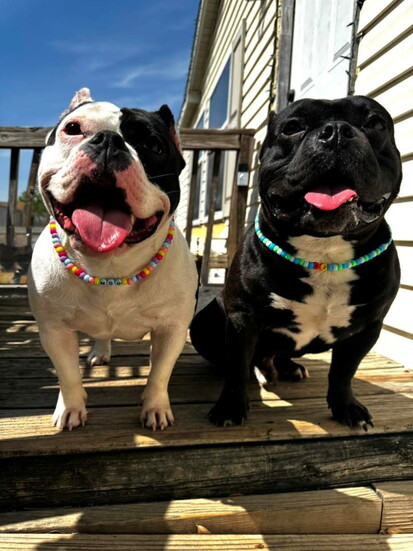 Ms Moo and KJ smiling for the camera (@Bryanna Rod)