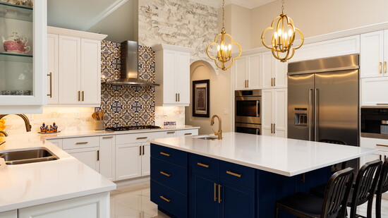 A kitchen painted by PGT