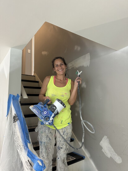 Kristen Bevin is a partner in PGT Painting.