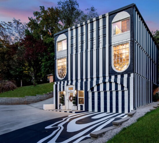 Zack Smithey's creative shipping container home.