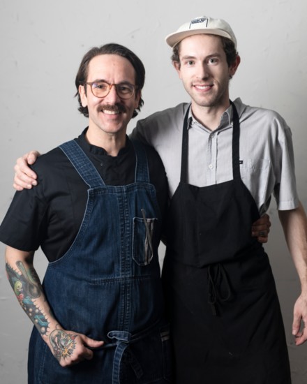 Chef/Owner Jeff Kraus & Operations Manager Jack Mossler