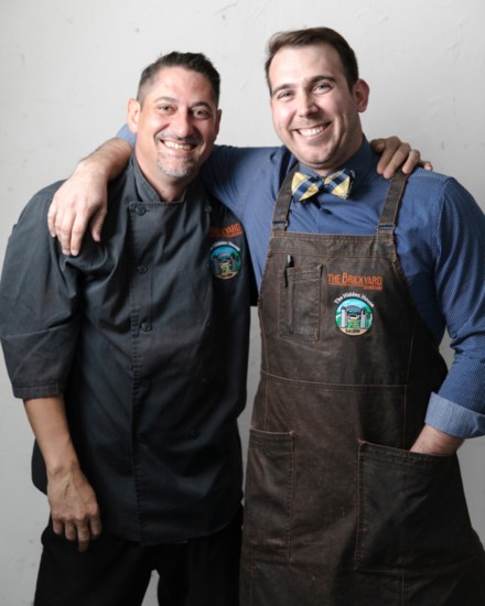 Chef Aaron Rickel & Beverage director Bobby Kramer