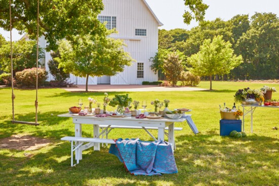 Social Studies Americana themed picnic decor will take your July Fourth celebration to new levels