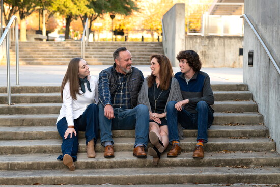 Simple poses and genuine interaction keep family sessions comfortable and connected.