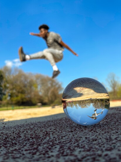 “A Leap Of Reflection”, Alejandro Gomez, Straight Photography, Wayne Hills High School