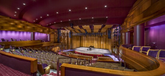 The Terrace Theater is one of many venues at The  Kennedy Center. Photo by Ron Blunt. 