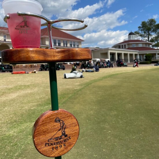 The Transfusion is the signature cocktail at The Cradle, Pinehurst's riot of a short course. 