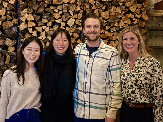 Dr. Alisa Madson (second from left) and fellow doctors.