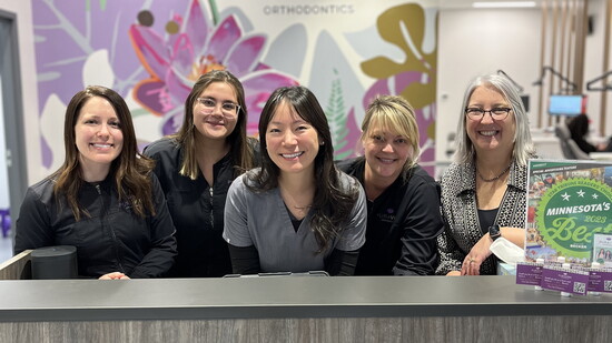 Dr. Alisa Madson (middle) and team members.