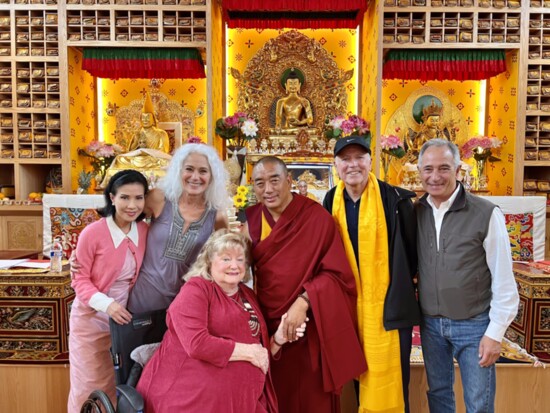 Front: Diane Brandenburg; from left to right: Bickieu Pham, Francine Agapoff, Tenzin Choesang, Michael Collopy, Tom Nazario.