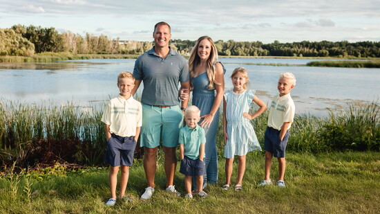 Ryan and Michelle Platzke With Children Mason (9), Maverick (3), Andi (9) and Isak (8)