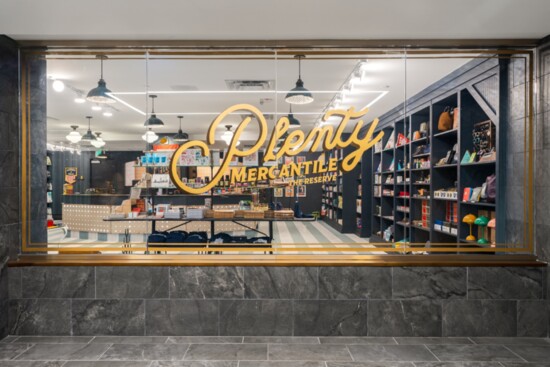 PLENTY Reserve is inside The First National Center, serving as the gift shop for The National Hotel and memorabilia for this historic gem in OKC.