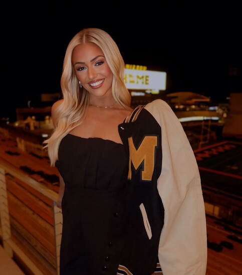 Earned her Mizzou letterman jacket during her junior year