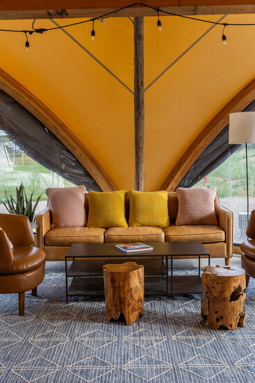 The Welcome Tent is where you can plan your day, meet new friends or grab a snack.