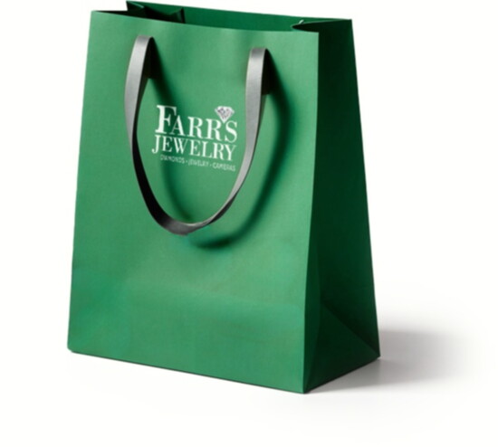 Customers know that good things come in a green bag at Farr's.