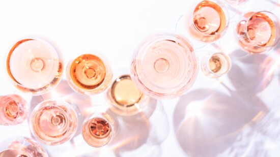 The initial theme at Pop Up Bar is  50 Shades of Rosé.