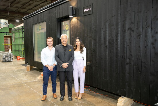 Peter Seltenright, Hemang Mehta and Anisha Mehta Seltenright founded Pre-Fab Pads in 2022