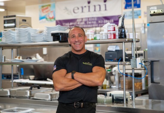Erini Executive Chef/Owner Nick Fifis. Erini in Greek means "peace."