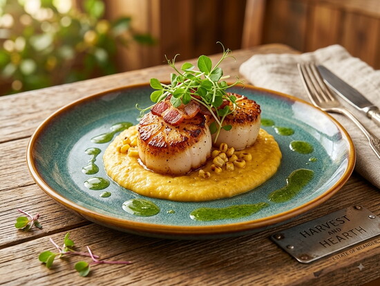 Scallops at the Estate and The Meander. Photo Credit: The Estate at The Meander.