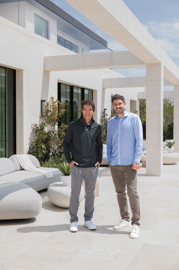 Blair Chang and Sam Palmer at the Bonhill Estate