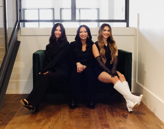 Brittany, Lisa and Brooke together in life and business. Serious girl power. 