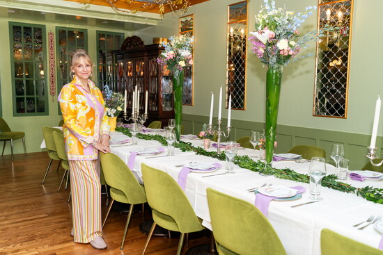 Lelaneia Dubay inside the Hartford Flavor Cocktail Parlour