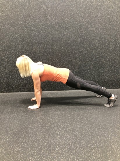 Push-up Into Alternating Side Plank