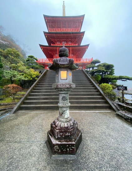 Seiganto-ji Three Story Pagoda, Nachikatsuura, Wakayama Prefecture