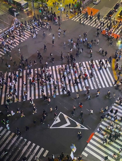 Shibuya Crossing, Tokyo