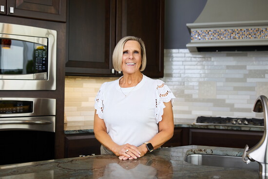 Lori Ludwick, owner of Premier Countertops