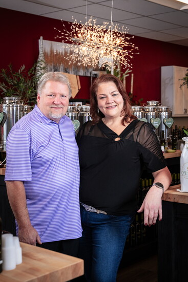 Owners Heather and Bill Peplaw