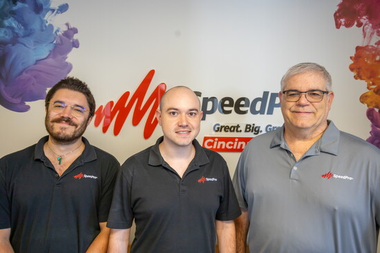 Left to right: Andrew Gonzales, Drew Lowry and Kelly Lowry