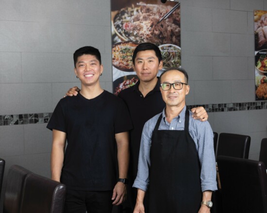 Charles Park, Dong Kim, Owner, and Chef Dooki Kim
