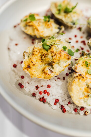 Oysters Rockefeller
