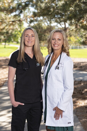 Meet your healthcare team at Arvada Direct Primary Care: Dr. Nicole Dorotik, MD, and Nicole Mortensen, RN.