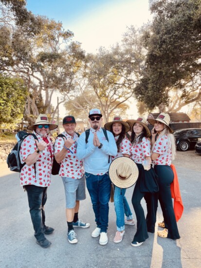 Left to right: Dusty Martineau, Steve Cislaw, Chuck Moore, Darci Moore, Alexis Mathers, Ashley Rae