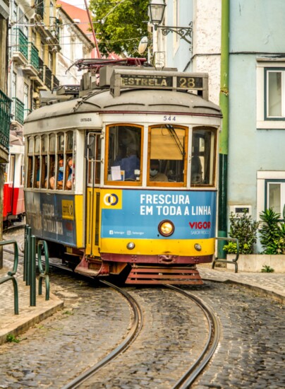 Good ole #28, the best tram from which to see Lisbon